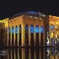 Sharjah Light Festival 2022 / University City Hall / Artistic Direction / 3D mapping Content Production /